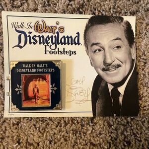 Disney Walk in Walt's Footsteps Brooch - Black and Gold